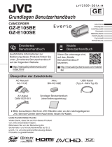 JVC GZ-E105BEUM Manual de usuario