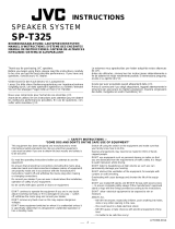 JVC SP-T325 Manual de usuario