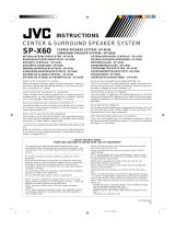 JVC SP-XS60 Manual de usuario