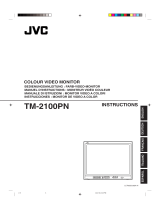 JVC TM-2100PN Manual de usuario