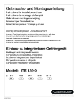 K&#252;ppersbusch ITE139-0 Manual de usuario