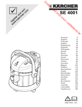 Kärcher SE 4001 El manual del propietario