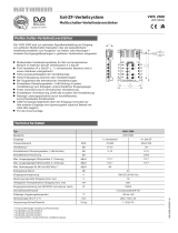 Kathrein VWS 2500 Ficha de datos