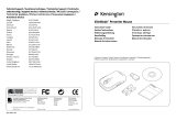 Kensington SlimBlade Presenter Mouse Manual de usuario