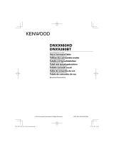 Kenwood DNX9280BT Manual de usuario