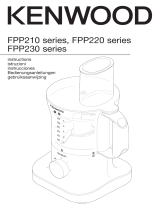 Kenwood FPP220 Manual de usuario