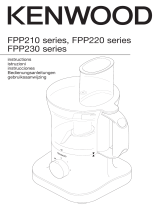 Kenwood FPP220 series El manual del propietario