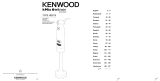 Kenwood HDX750 kMix Triblade El manual del propietario