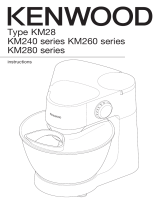 Kenwood KM240 series El manual del propietario