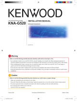 Kenwood KNA-G520 Manual de usuario