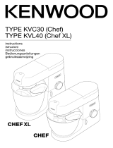 Kenwood KVC3110S Chef El manual del propietario