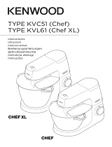 Kenwood CHEF XL KVL4110W El manual del propietario