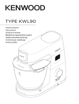 Kenwood KWL90.124SI TITANIUM CHEF PATISSIER XL El manual del propietario