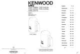 Kenwood ZJX750 El manual del propietario