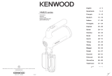 Kenwood HM620 series Manual de usuario