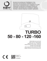 Key Gates Turbo 50,80, 120,160 Guía del usuario