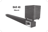 Klipsch BAR 48 Sound Bar + Wireless Subwoofer El manual del propietario