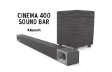 Klipsch Cinema 400 Sound Bar Manual de usuario