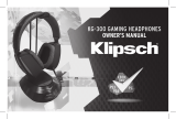 Klipsch Headphones KG-300 Manual de usuario