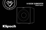 Klipsch K-100SW El manual del propietario