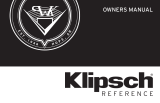 Klipsch 1065835 Manual de usuario