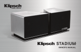Klipsch Stadium<sup>®</sup> Home Music System 110V CERTIFIED FACTORY REFURBISHED El manual del propietario