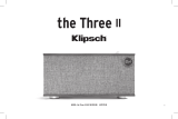 Klipsch Lifestyle The Three II Certified Factory Refurbished El manual del propietario
