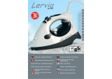 LERVIA KH 2203 STEAM AND DRY IRON Manual de usuario