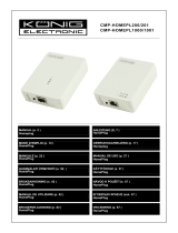 Konig Electronic CMP-HOMEPL1000 Manual de usuario