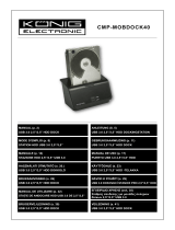 König 2.5"/3.5" USB 3.0 Manual de usuario