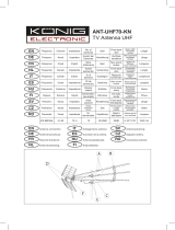 König ANT-UHF70-KN Manual de usuario