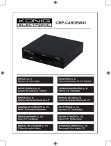 König CMP-CARDRW43 Manual de usuario