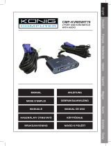 König CMP-KVMSWIT70 Manual de usuario