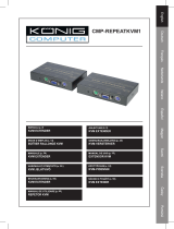 Konig Electronic CMP-REPEATKVM1 El manual del propietario