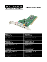 Konig Electronic CMP-SOUNDCAR31 Manual de usuario