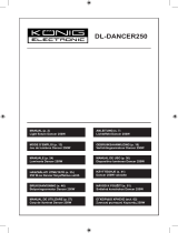 Konig Electronic DL-DANCER250 Manual de usuario