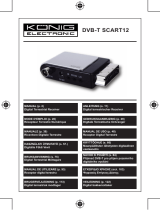 Konig Electronic DVB-T SCART12 Manual de usuario