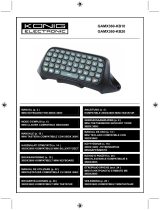 Konig Electronic GAMX360-KB10 Manual de usuario