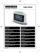 König HAV-CR32S Guía del usuario