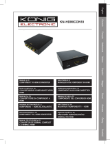 König KN-HDMICON10 Manual de usuario