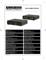 Konig Electronic KN-HDMICON26 Manual de usuario