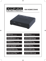 König KN-HDMICON40 Especificación