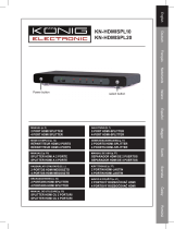 König KN-HDMISPL10U Manual de usuario