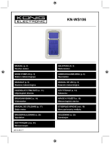 König KN-WS106 Manual de usuario