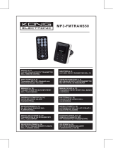 König MP3-FMTRANS50 El manual del propietario