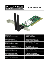 Konig Electronic PCI WLAN El manual del propietario