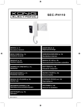 König SEC-PH110 El manual del propietario