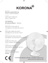 Korona 81002 El manual del propietario