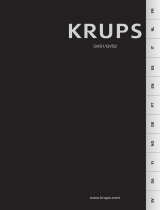 Krups GVS141 Manual de usuario