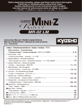 Kyosho ASF 2.4GHz MINI-Z MR-02 LM El manual del propietario
